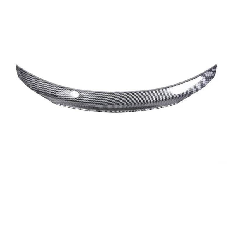 CBXPXVXP Carbon Fiber Boot Hinten Stamm Spoiler Kompatibel for Mercedes Benz C Klasse Limousine W205 2015-2021 Deflektor C63s AMG PSM Stil Glanz Schwarz(PSM Carbon Look) von CBXPXVXP
