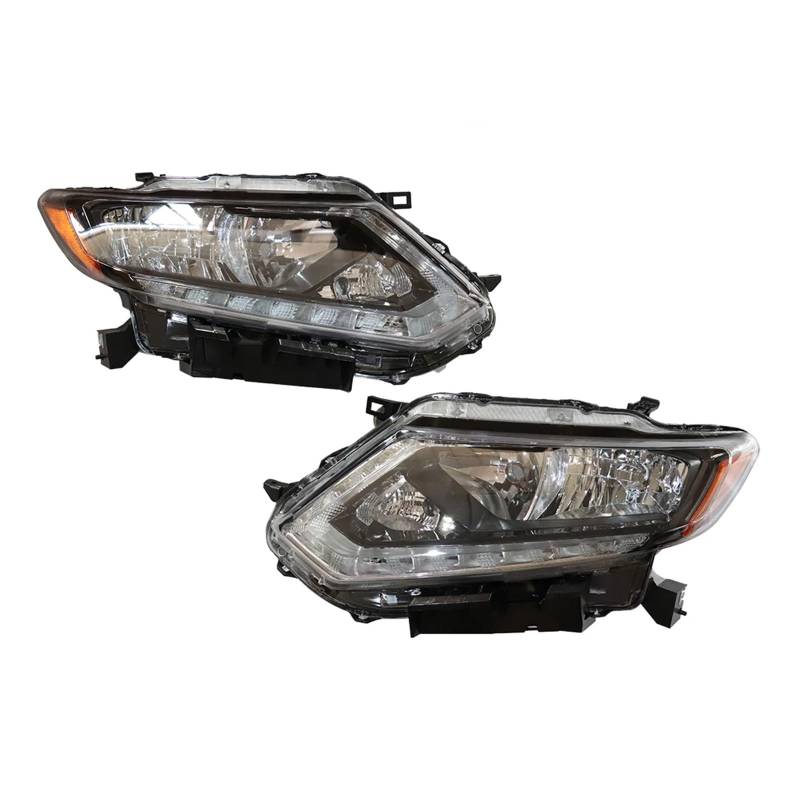 CBXPXVXP Frontscheinwerfer Scheinwerfer Montage Kompatibel for Nissan Rouge 2014 2015 2016 Fahrer Linke Seite/Passagier Rechte Seite/Paar(Pair) von CBXPXVXP