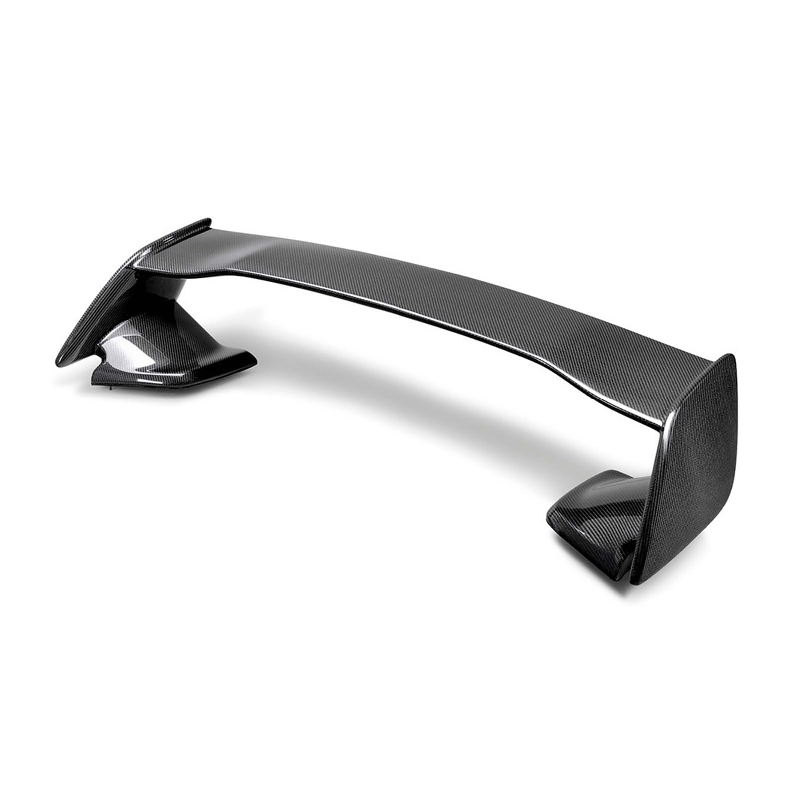 CBXPXVXP Glänzend Schwarz Kunststoff Hinten Dach Spoiler Flügel Kompatibel for Subaru WRX STI 2022 2023 2024 Stamm Lip Boot Abdeckung ABS(Silver) von CBXPXVXP