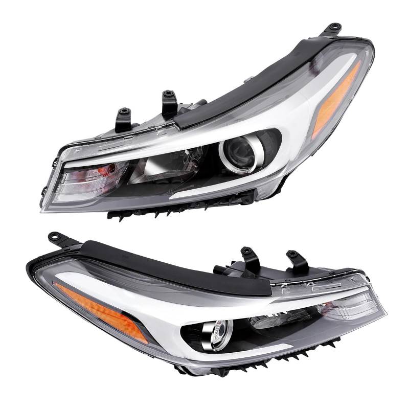 CBXPXVXP Halogen-Scheinwerferbaugruppe kompatibel for Kia Forte 2017-2018 92101B0700 KI2502201(Pair) von CBXPXVXP
