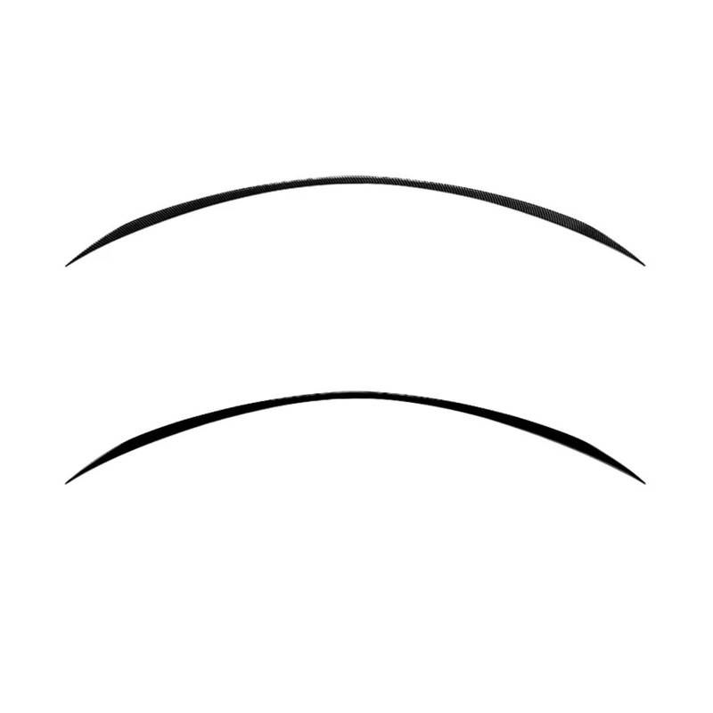 CBXPXVXP Heckspoiler Kompatibel for Mercedes Benz C-Klasse Limousine W205 Kofferraum 2015-2021 Deflektor C63s AMG Stil Schwarz glänzend(Unpainted) von CBXPXVXP