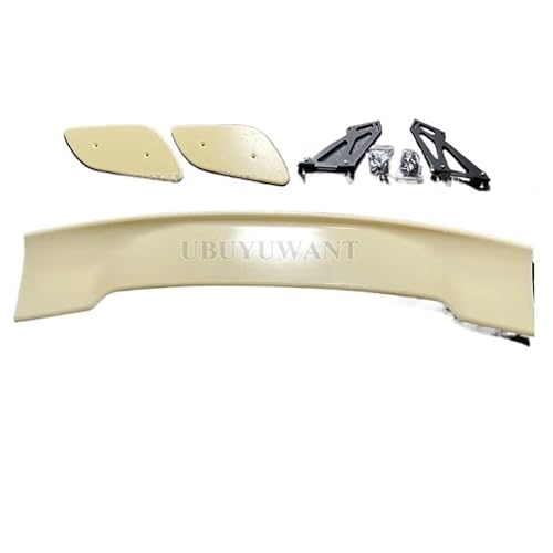 CBXPXVXP Kunststoffmaterial, unlackierte Farbe, Heckspoilerflügel, kompatibel mit Mustang Spoiler 2011–2022, ABS-Kofferraumlippe, Kofferraumabdeckung, Auto-Styling(Unpainted) von CBXPXVXP