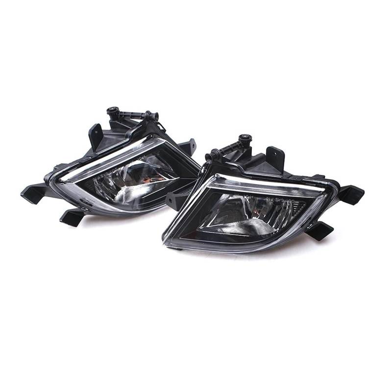 CBXPXVXP Nebelscheinwerfer Kompatibel for JETTA 2015 2016 2017 Auto Styling Spot Licht Nebel Lampen Mit Schalter 1SET von CBXPXVXP