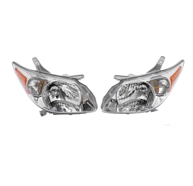 CBXPXVXP Scheinwerfer Scheinwerfer Montage Kompatibel for Pontiac Vibe 2005-2008 Halogen Links und Rechts EIN Paar von CBXPXVXP