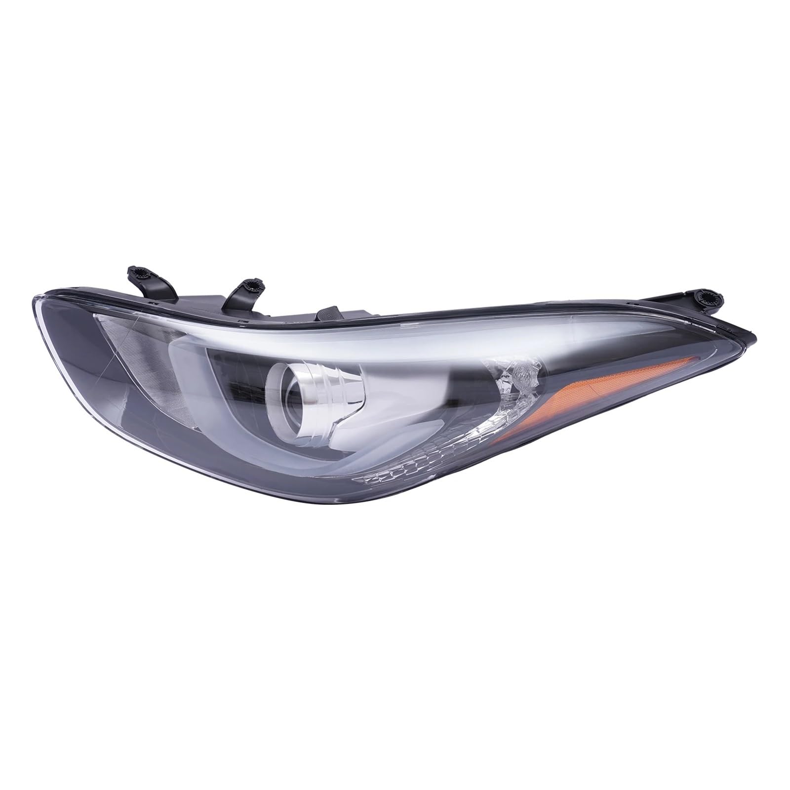 CBXPXVXP Scheinwerfer Scheinwerferbaugruppe Kompatibel for Hyundai Elantra 2014 2015 2016 Klarer DRL-Projektorscheinwerfer Linke oder rechte Seite(Left) von CBXPXVXP