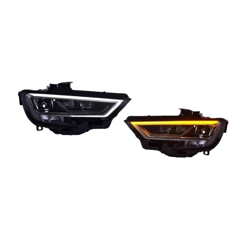 CBXPXVXP Scheinwerfer kompatibel for A3 Scheinwerfer 2013–2021 Scheinwerfer S3 A3L DRL Blinker Angel Eye Projektorlinse(2013-2016) von CBXPXVXP
