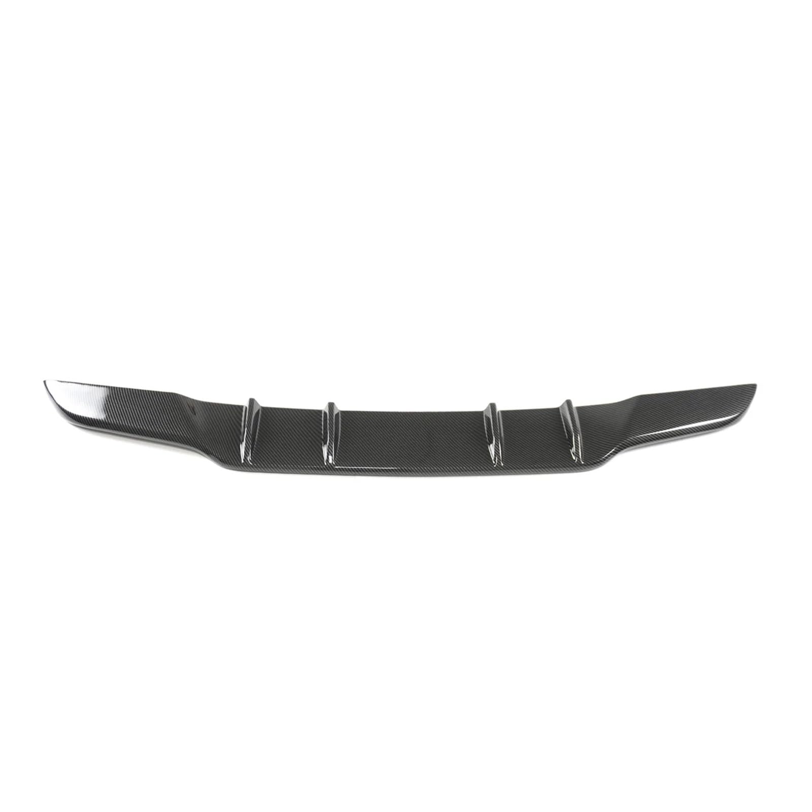 CBXPXVXP Trackhawk SRT8 WK2 Mittelspoiler-Kofferraumflügel, kompatibel mit Jeep Grand Cherokee, alle Modelle 2013–2022, Karosserie-Kit, glänzend schwarzer ABS-Kunststoff(Carbon Fiber Print) von CBXPXVXP