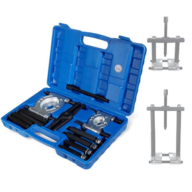 CCLIFE 12-tlg Lagerabzieher Set, Trennmesser für Kugellager, Polradabzieher, Trennvorrichtung 30-70mm von CCLIFE