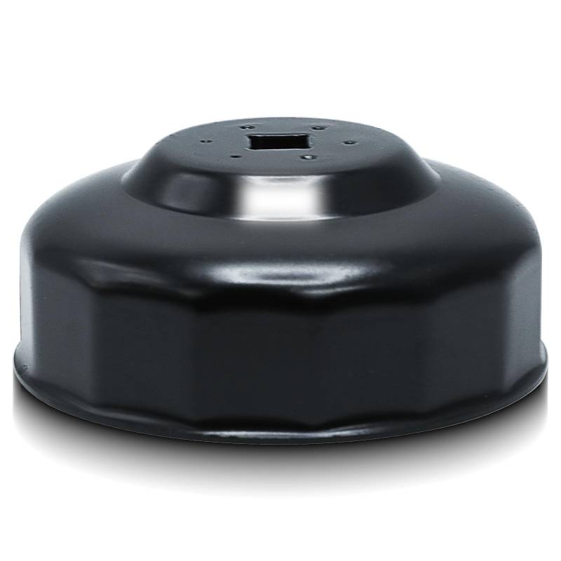 CCLIFE 90 mm Ölfilterschlüssel 3/8'' Ölfilterkappen ÖlFilter Werkzeug Auto 15-kant von CCLIFE