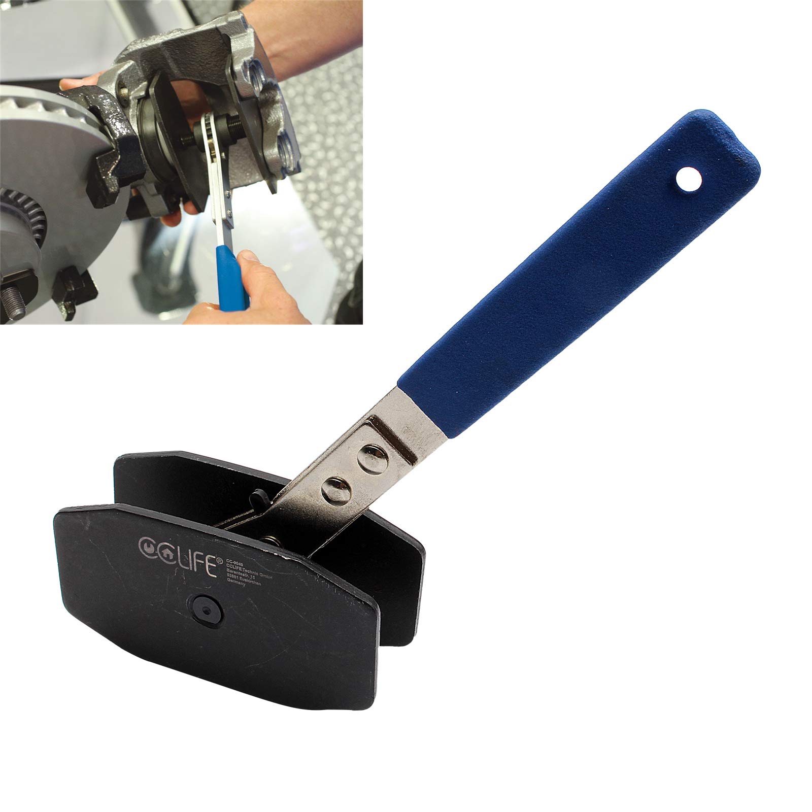 CCLIFE Bremskolbenrücksteller Bremskolben Rücksteller mit Ratschenfunktion KFZ Werkzeug CCLIFE Bremskolbenrücksteller Bremskolben Rücksteller mit Ratschenfunktion KFZ Werkzeug von CCLIFE
