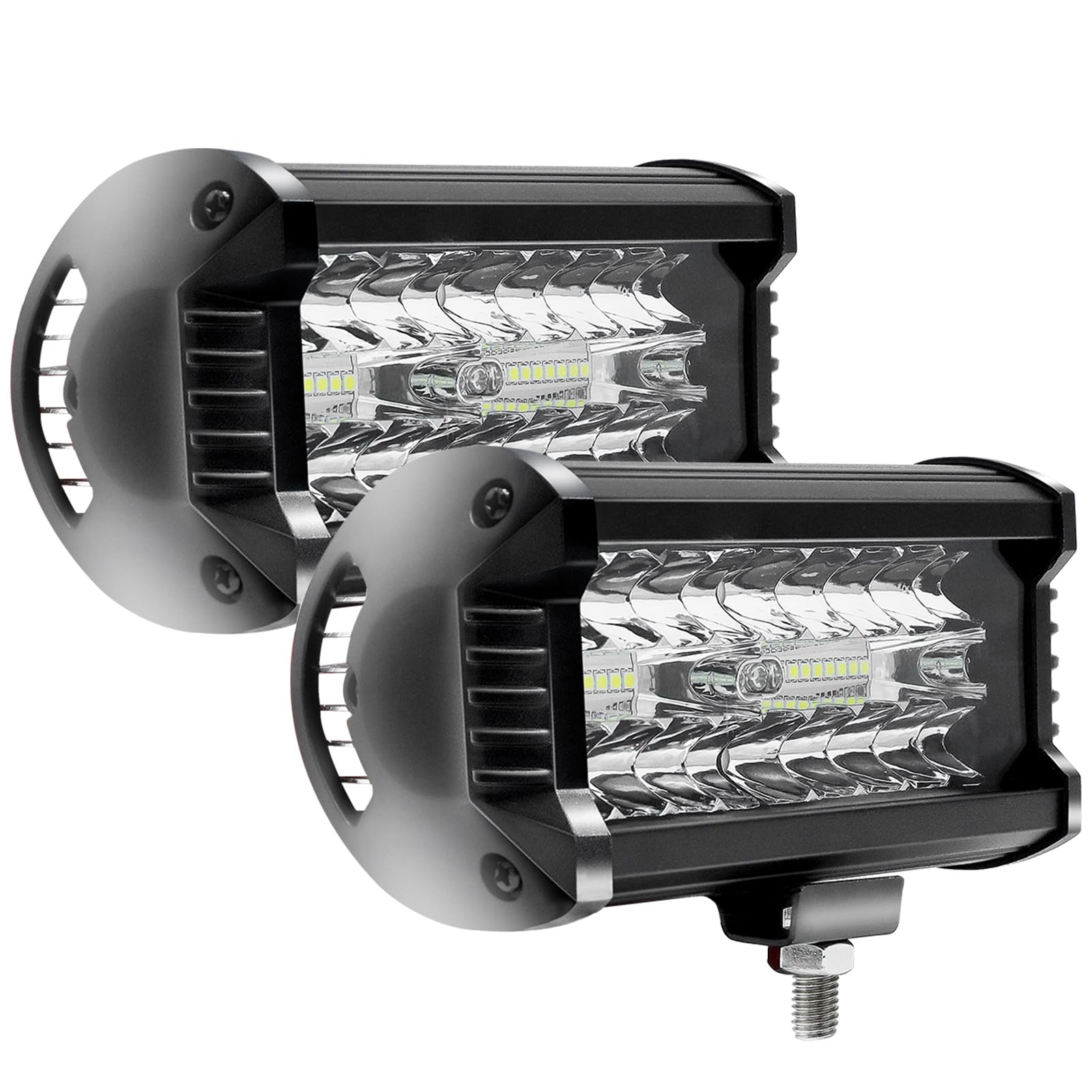 CCLIFE Led Arbeitsscheinwerfer 12V Scheinwerfer 120W*2 Auto Traktor 7 Zoll IP67 Offroad 6500K Wasserdicht Arbeitslicht Spotlight für SUV UTV ATV LKW, 2 Stück 16x8x7cm CushHom CCLIFE Led Arbeitsscheinwerfer 12V Scheinwerfer 120W*2 Auto Traktor 7 Zoll IP67 Offroad 6500K Wasserdicht Arbeitslicht Spotlight für SUV UTV ATV LKW, 2 Stück 16x8x7cm CushHom von CCLIFE