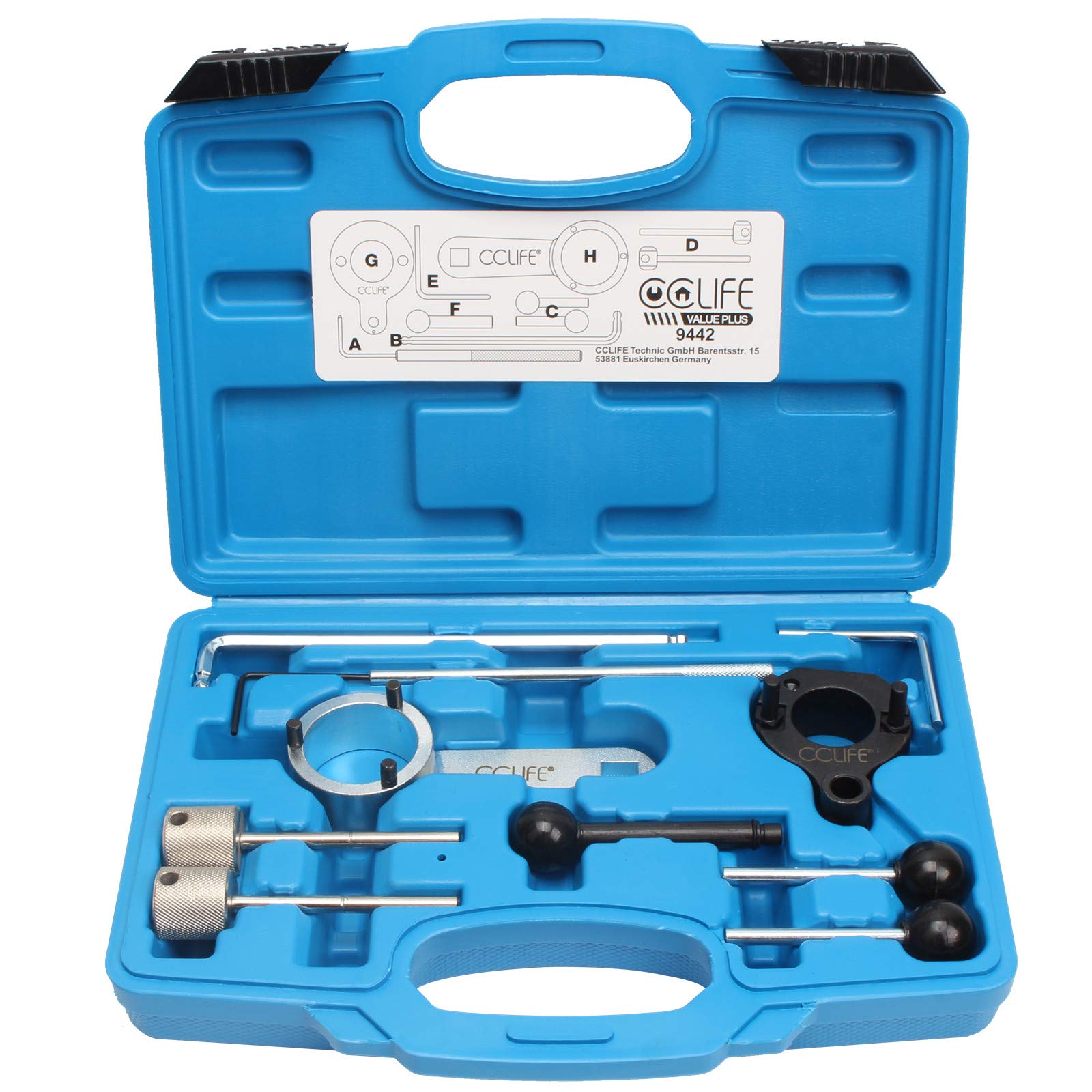 CCLIFE Motor Einstellwerkzeug Arretierwerkzeug Steuerzeiten Werkzeug Diesel Kompatibel mit VAG VW Audi 1.4 1.6 2.0 TDI CR CCLIFE Motor Einstellwerkzeug Arretierwerkzeug Steuerzeiten Werkzeug Diesel Kompatibel mit VAG VW Audi 1.4 1.6 2.0 TDI CR von CCLIFE