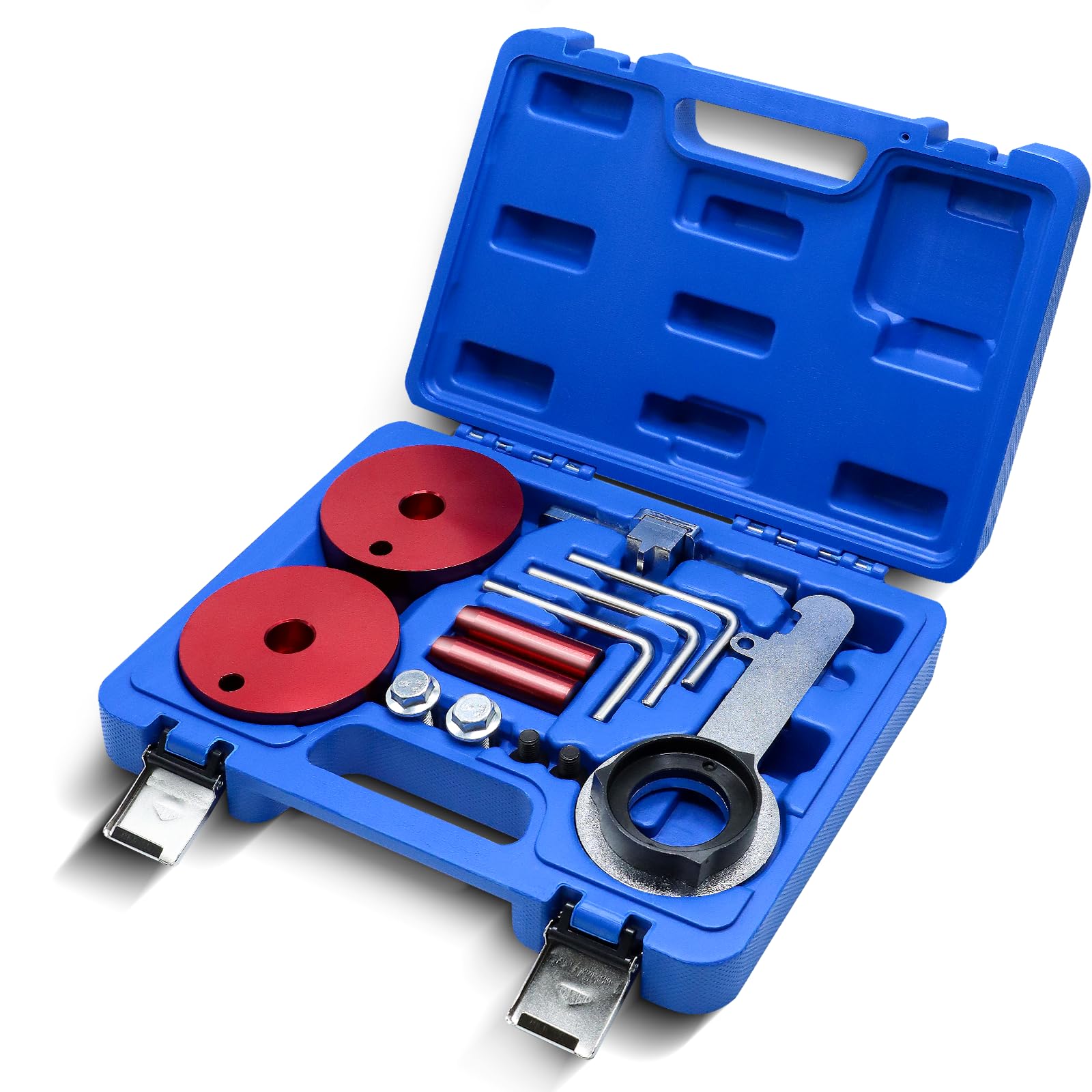 CCLIFE Motor Nockenwellen Zeitsteuerungswerkzeug Zahnriemen Werkzeug, kompatibel mit Transit 2.0 TDCi EcoBlue Dieselmotoren-DIB CCLIFE Motor Nockenwellen Zeitsteuerungswerkzeug Zahnriemen Werkzeug, kompatibel mit Transit 2.0 TDCi EcoBlue Dieselmotoren-DIB von CCLIFE