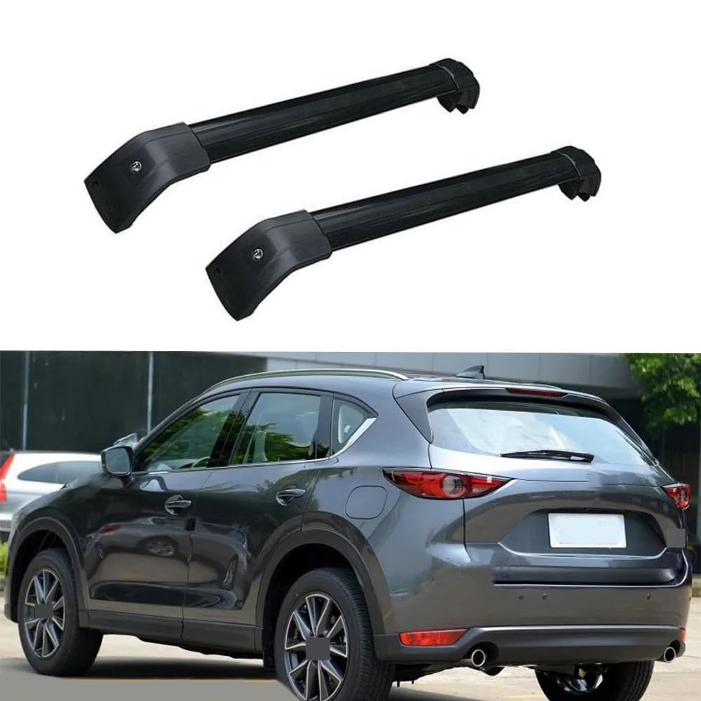 2 Stück für CX-5 CX5 SUV 2017-2019 Aluminium Dachträger Relingträger,Dachgepäckträger Alu Relingträger,B 2 Stück für CX-5 CX5 SUV 2017-2019 Aluminium Dachträger Relingträger,Dachgepäckträger Alu Relingträger,B von CCLXWY