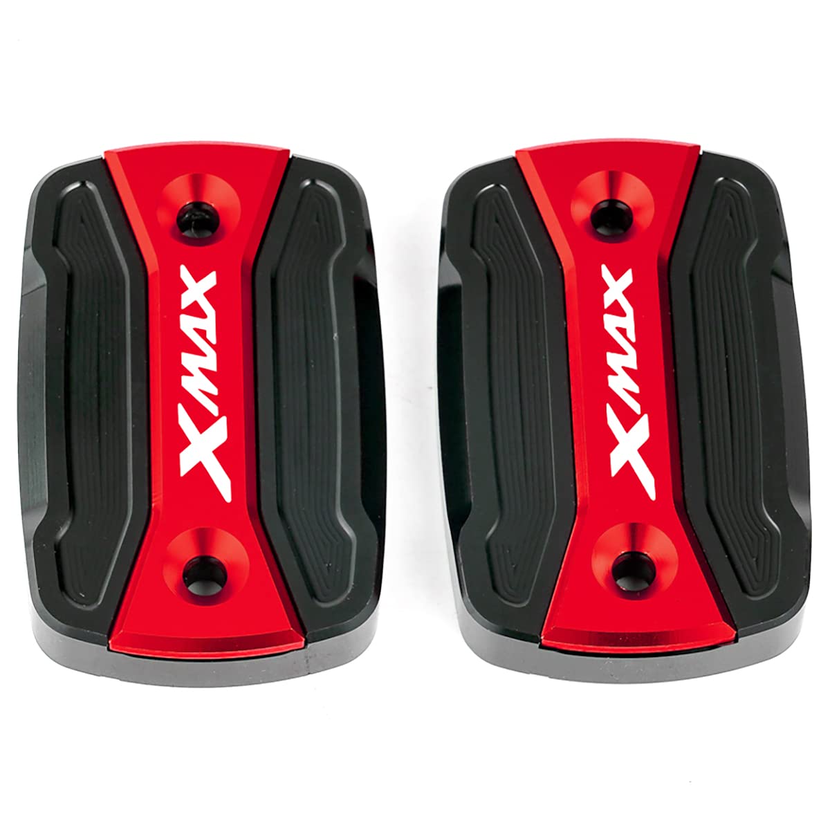 2 Stück Motorrad-Bremsflüssigkeitsbehälter für Yamaha XMAX300 2022 XMAX 250 X-MAX 125 2018-2021 (rot) von CCYYMOWOK