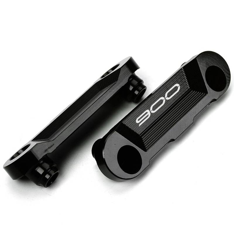 CCYYMOWOK Motorrad Aluminium Vorderachse Coper Plate ABS Dekorative Abdeckung Für Kawasaki Z900 Z 900 RS 2017-2022 2023 (Schwarz) von CCYYMOWOK
