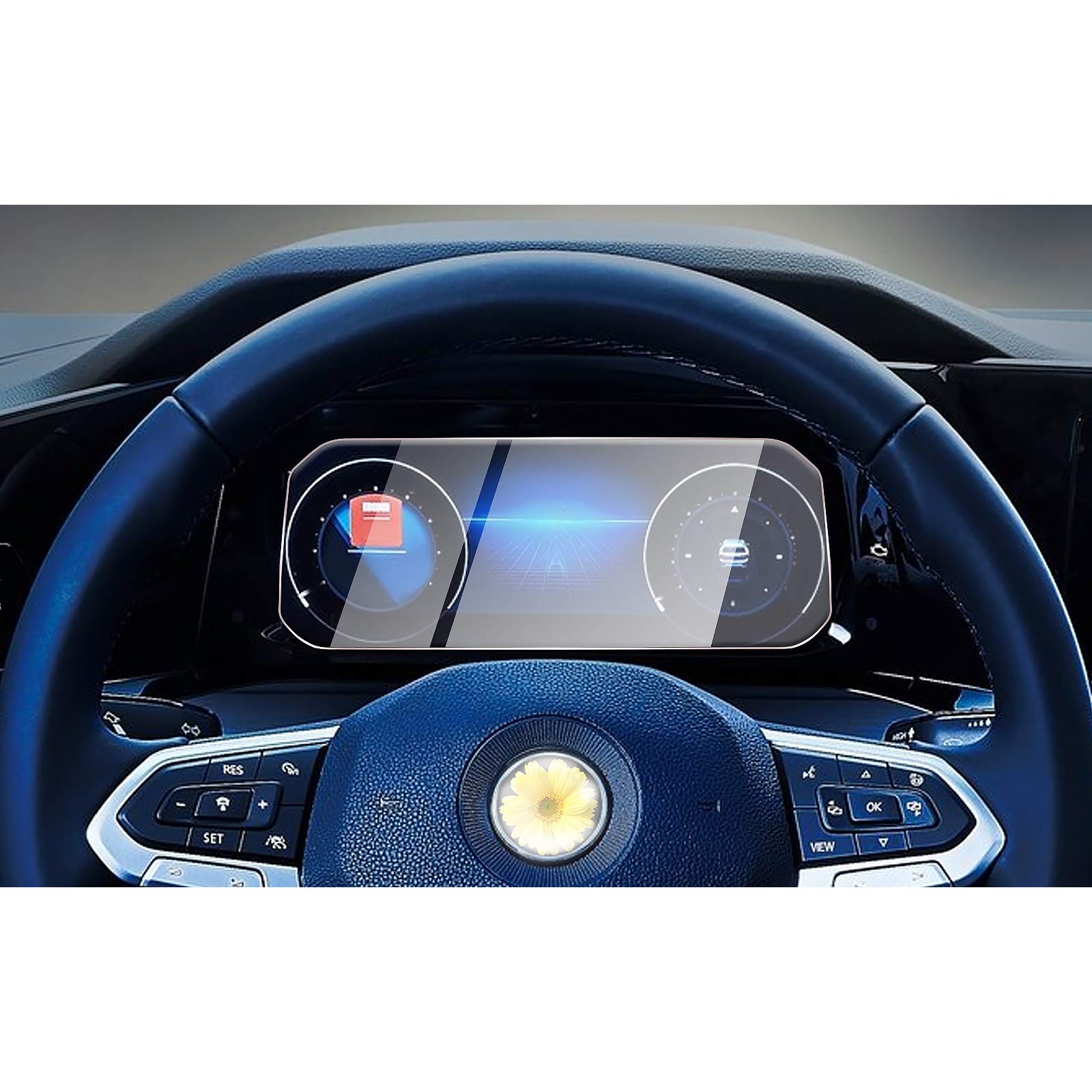 CDEFG Golf 8 GTI GTD GTE 2020-2022 2023 Schutzfolie Auto Navigation Glas 9H Kratzfest Folie Kompatibel mit VW Golf 8 10,25 Zoll GPS Transparent Displayschutzfolie CDEFG Golf 8 GTI GTD GTE 2020-2022 2023 Schutzfolie Auto Navigation Glas 9H Kratzfest Folie Kompatibel mit VW Golf 8 10,25 Zoll GPS Transparent Displayschutzfolie von CDEFG
