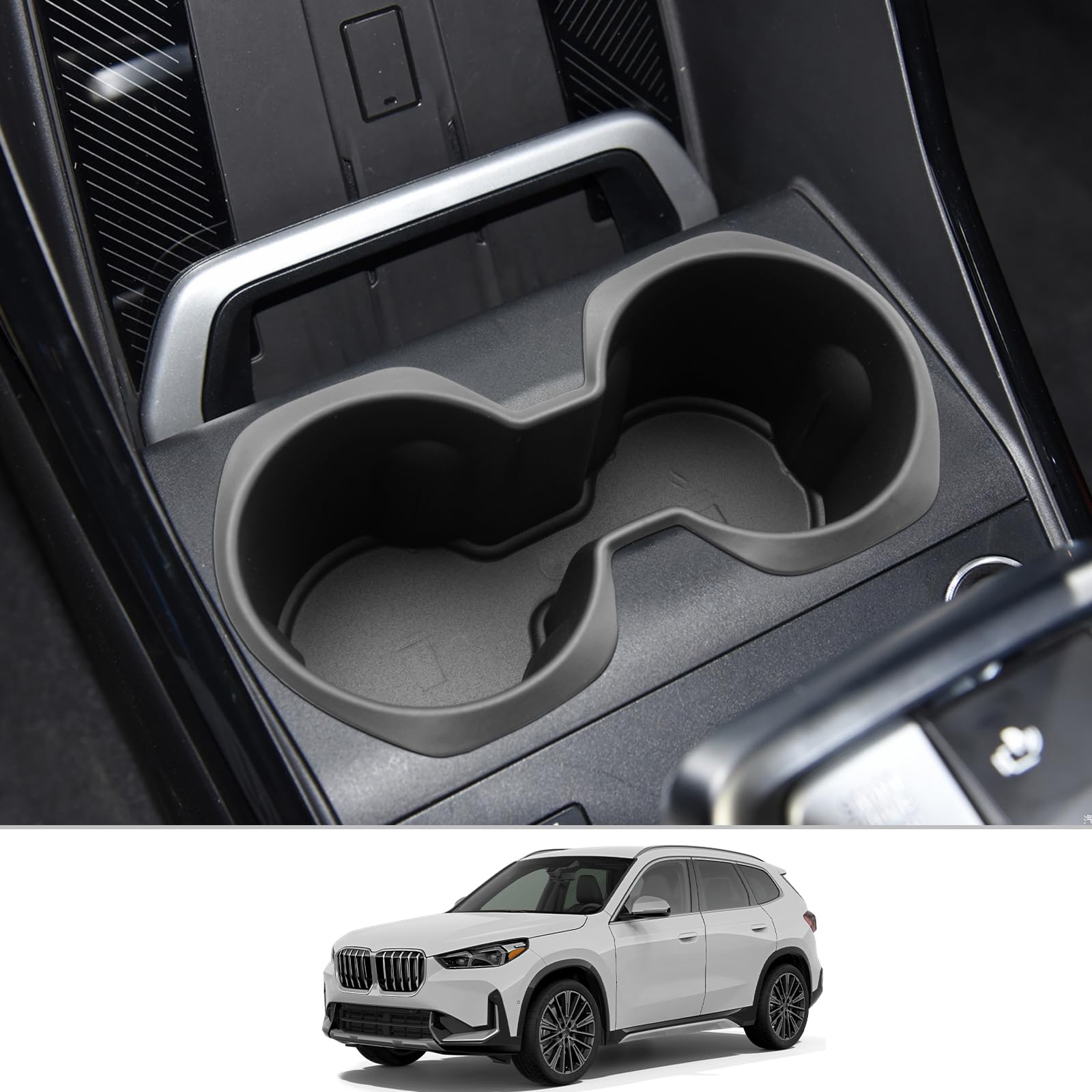CDEFG Kompatibel mit BMW X1 iX1 U11 X2 IX2 U10 2024 2023 Mittelkonsole Getränkehalter Auto Becherhalter Wasserbecherhalter Flaschenhalter X1 U11 2023 TPE Zubehör CDEFG Kompatibel mit BMW X1 iX1 U11 X2 IX2 U10 2024 2023 Mittelkonsole Getränkehalter Auto Becherhalter Wasserbecherhalter Flaschenhalter X1 U11 2023 TPE Zubehör von CDEFG