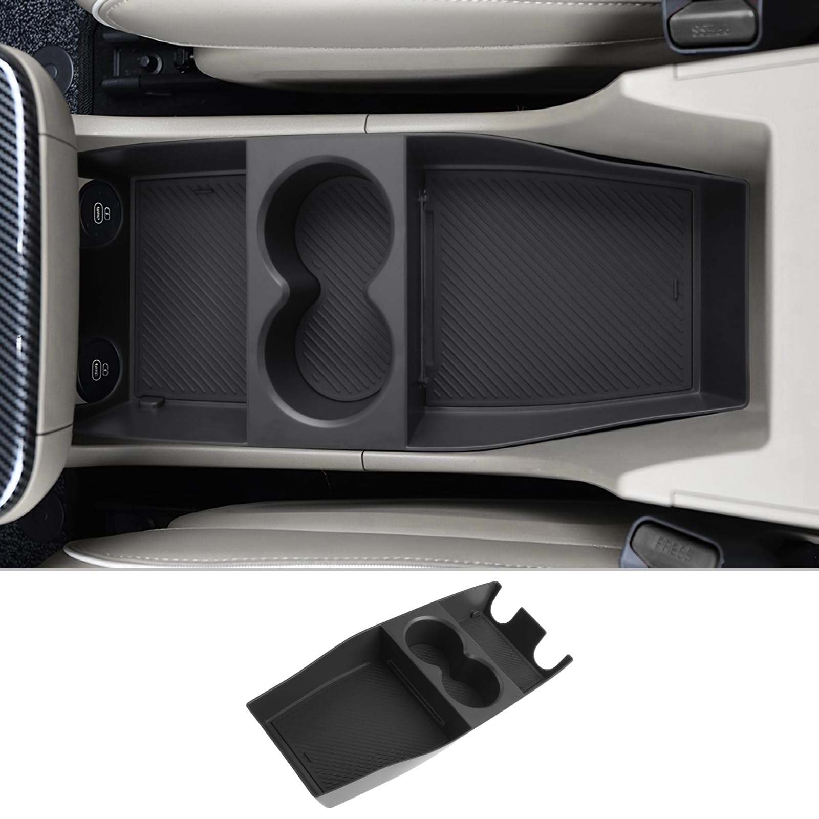 CDEFG Kompatibel mit Hyundai Ioniq 5 2025 2026 Facelift Mittelkonsole Organizer Aufbewahrungsbox Ioniq 5 Handschuhfach Unten die Mittelkonsole Mit Becherhalter Ioniq 5 2025 Zubehör CDEFG Kompatibel mit Hyundai Ioniq 5 2025 2026 Facelift Mittelkonsole Organizer Aufbewahrungsbox Ioniq 5 Handschuhfach Unten die Mittelkonsole Mit Becherhalter Ioniq 5 2025 Zubehör von CDEFG