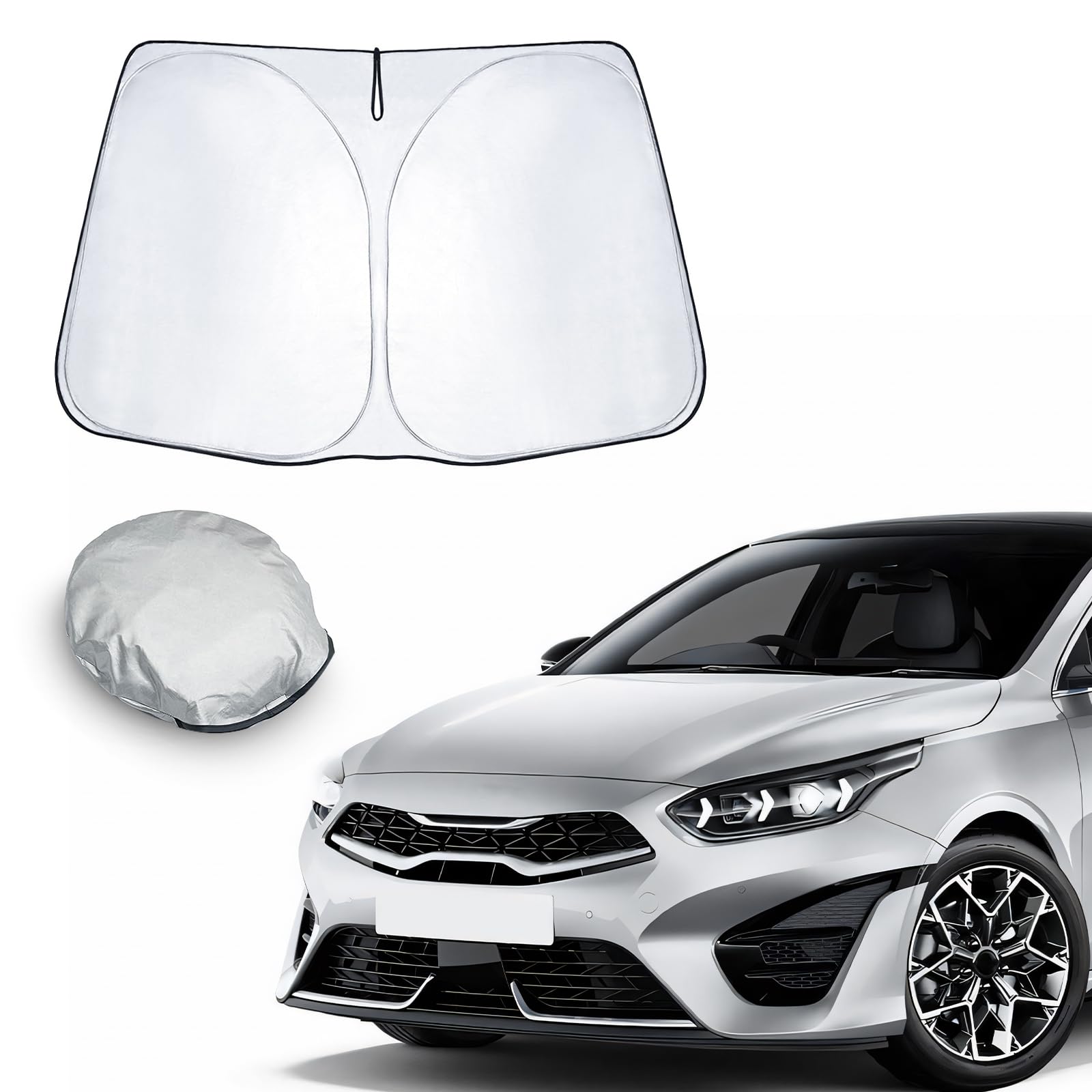 CDEFG Kompatibel mit Kia Ceed Proceed XCeed SW GT 2018-2023 2024 Sonnenschutz Abdeckungen Frontscheibe Sonnenschirm Die Vordere Schallwand Windschutzscheibe Auto Sonnenblende Ceed Proceed Zubehör CDEFG Kompatibel mit Kia Ceed Proceed XCeed SW GT 2018-2023 2024 Sonnenschutz Abdeckungen Frontscheibe Sonnenschirm Die Vordere Schallwand Windschutzscheibe Auto Sonnenblende Ceed Proceed Zubehör von CDEFG