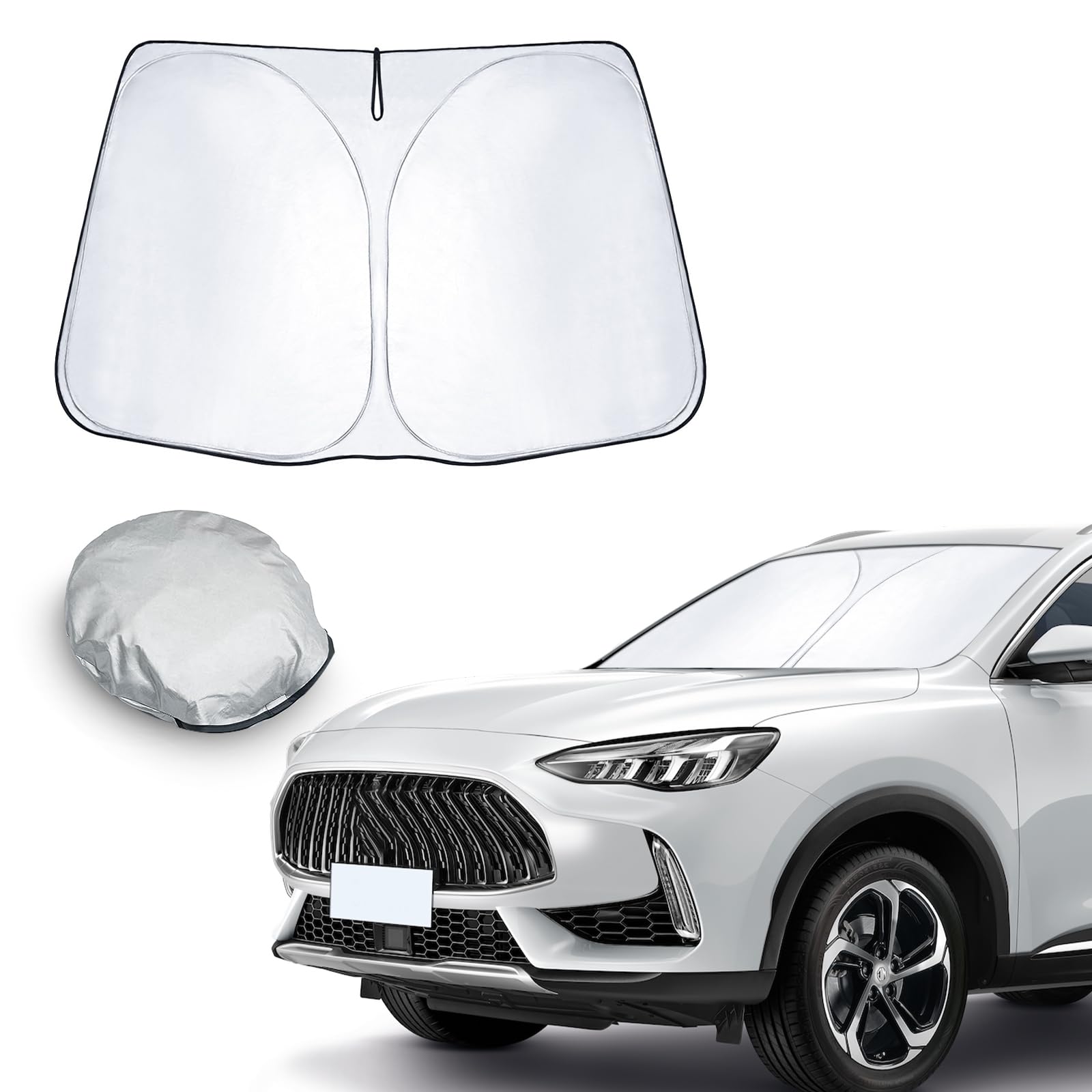 CDEFG Kompatibel mit MG HS EHS HS Plug-in Hybrid 2018-2023 2024 Sonnenschutz Abdeckungen Frontscheibe Sonnenschirm Die Vordere Schallwand Windschutzscheibe Auto Sonnenblende HS EHS Zubehör CDEFG Kompatibel mit MG HS EHS HS Plug-in Hybrid 2018-2023 2024 Sonnenschutz Abdeckungen Frontscheibe Sonnenschirm Die Vordere Schallwand Windschutzscheibe Auto Sonnenblende HS EHS Zubehör von CDEFG