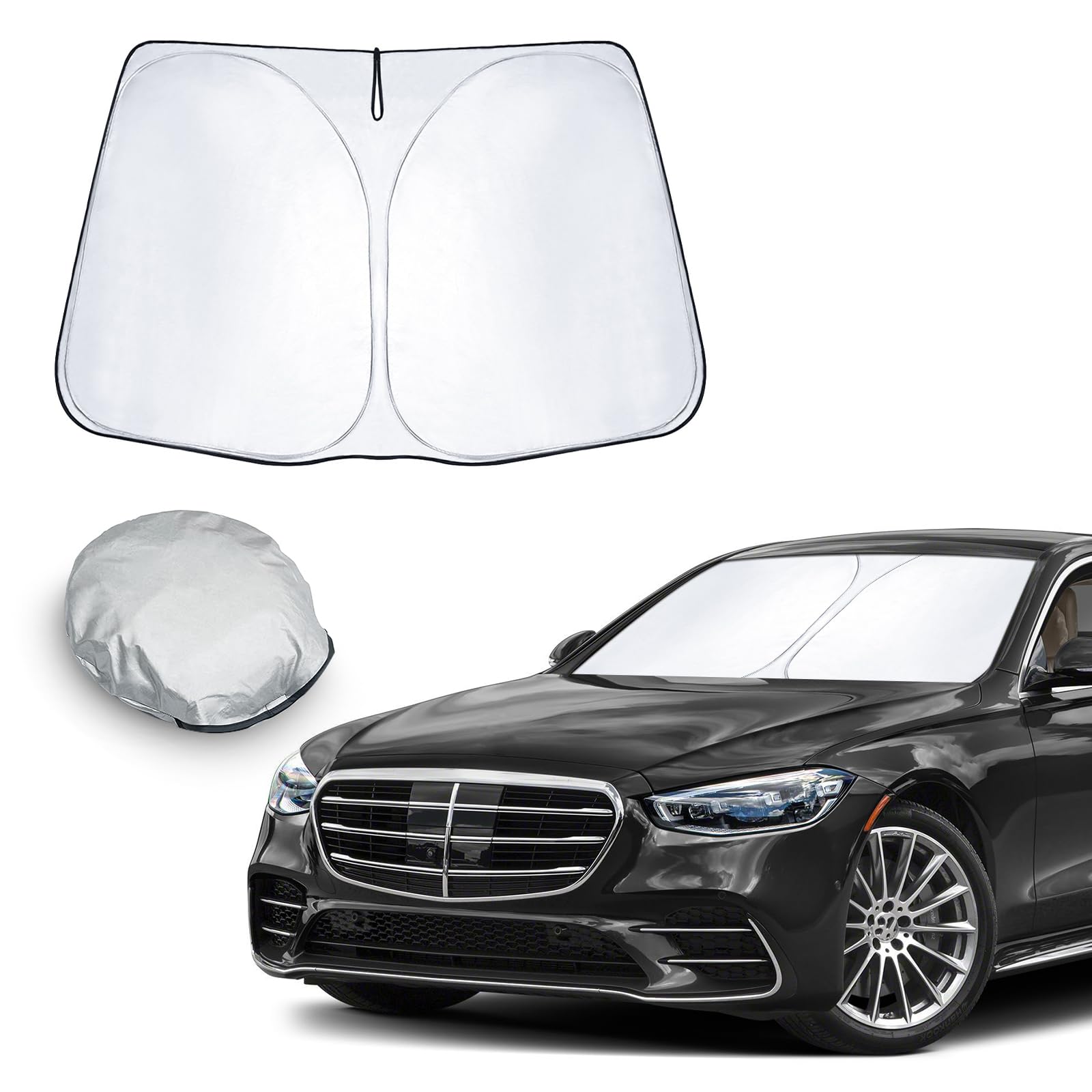 CDEFG Kompatibel mit Mercedes B-Klasse W247 2020-2023 Sonnenschutz Abdeckungen Frontscheibe Sonnenschirm Die Vordere Schallwand Windschutzscheibe Auto Sonnenblende Zubehör CDEFG Kompatibel mit Mercedes B-Klasse W247 2020-2023 Sonnenschutz Abdeckungen Frontscheibe Sonnenschirm Die Vordere Schallwand Windschutzscheibe Auto Sonnenblende Zubehör von CDEFG