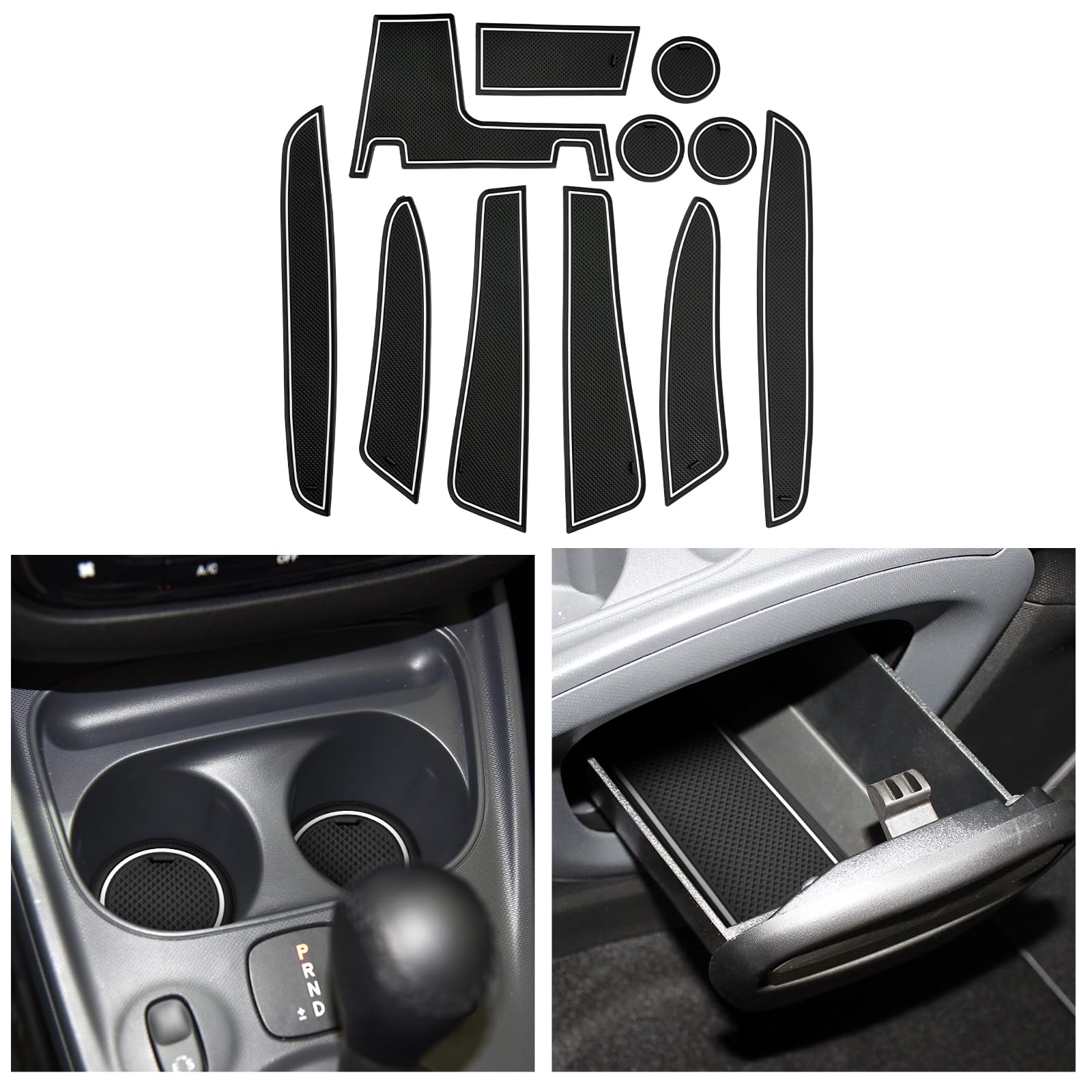 CDEFG Kompatibel mit Smart Forfour 453 2014-2019 Gummimatten Mittelkonsole Antirutschmatten rutschfest Gummi Auto Matte EQ Forfour W453 Zubehör CDEFG Kompatibel mit Smart Forfour 453 2014-2019 Gummimatten Mittelkonsole Antirutschmatten rutschfest Gummi Auto Matte EQ Forfour W453 Zubehör von CDEFG