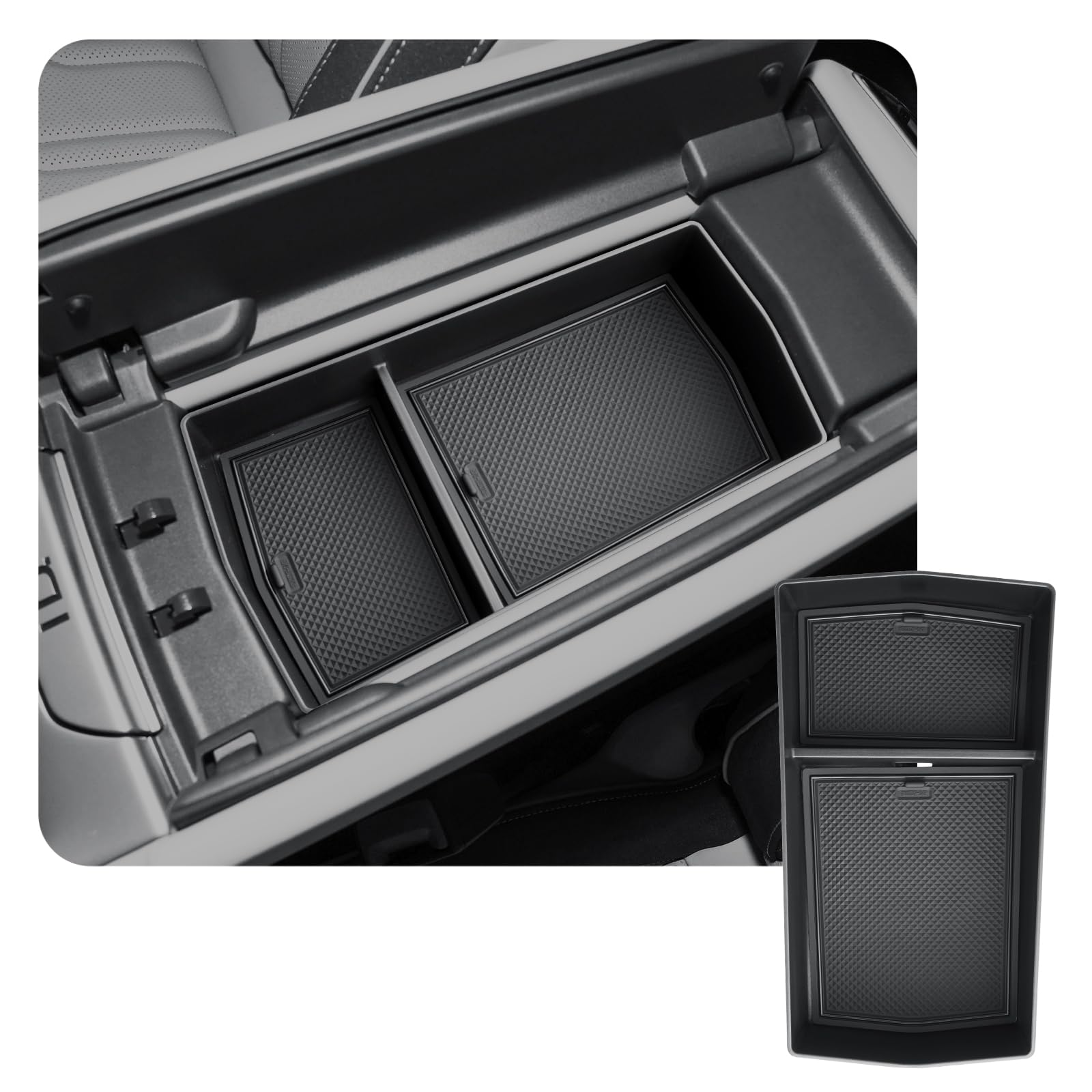CDEFG Kompatibel mit VW ID.7 ID7 2024 2025 Mittelkonsole Armlehne Aufbewahrungsbox Handschuhfach Multifunktionaler Auto Center Console Organizer Tray ID.7 GTX Tourer Zubehör CDEFG Kompatibel mit VW ID.7 ID7 2024 2025 Mittelkonsole Armlehne Aufbewahrungsbox Handschuhfach Multifunktionaler Auto Center Console Organizer Tray ID.7 GTX Tourer Zubehör von CDEFG