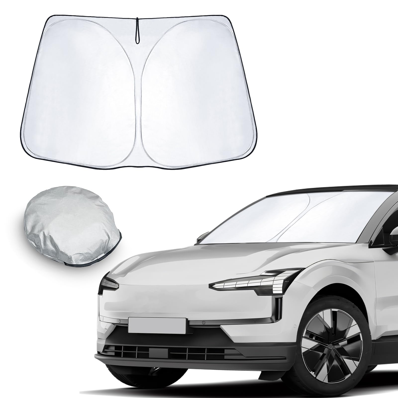 CDEFG Kompatibel mit Volvo EX30 EV 2024 2025 Sonnenschutz Abdeckungen Frontscheibe Sonnenschirm Die Vordere Schallwand Windschutzscheibe Auto Sonnenblende EX30 Zubehör CDEFG Kompatibel mit Volvo EX30 EV 2024 2025 Sonnenschutz Abdeckungen Frontscheibe Sonnenschirm Die Vordere Schallwand Windschutzscheibe Auto Sonnenblende EX30 Zubehör von CDEFG