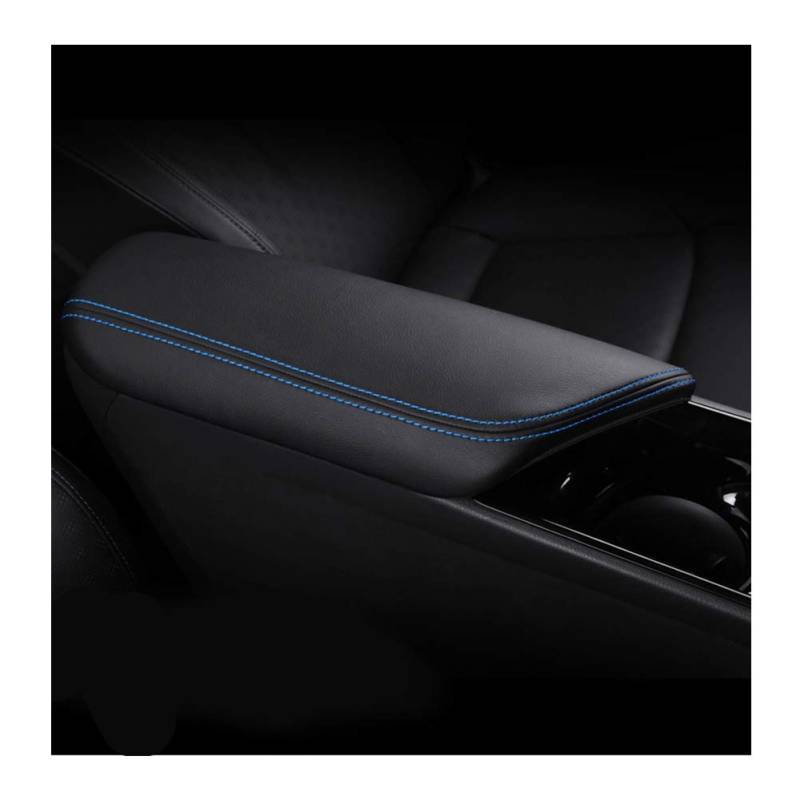 CDEFG Kompatibel mit Toyota C-HR CHR 2016-2021 2022 2023 Mittelarmlehne Armlehnen Deckel C-HR 2023 Abdeckung Bezug Kratzschutz Mittelkonsole Kunstleder Armlehne Box Cover Auto CHR 2022 Zubehör von CDEFG