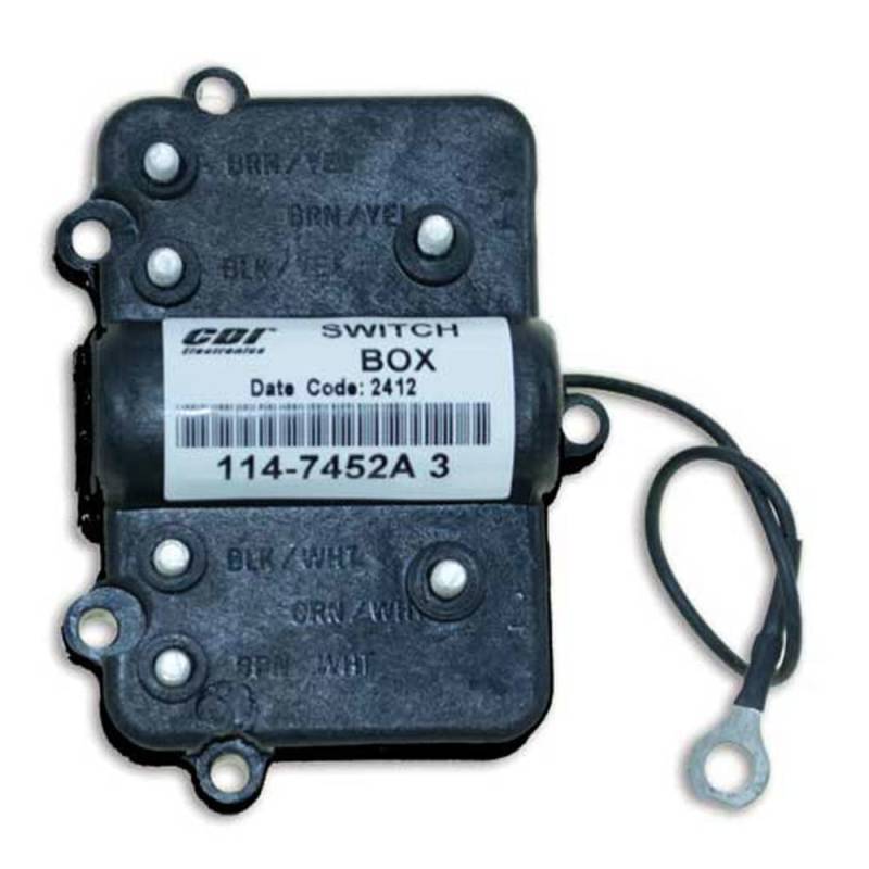 CDI Electronics 114–7452A Zündungspaket für Mercury/Mariner – 2 Zylinder (1980–1987) von CDI Electronics
