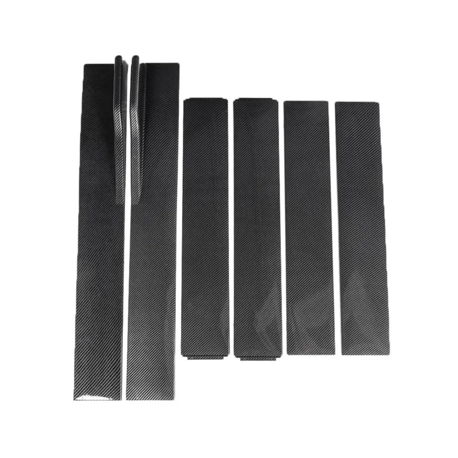 1 Paar 2M Universal Seitenschweller Verlängerung Schweller Lip Splitter Kompatibel Für Civic Benz BMW ABS Auto Außen Zubehör Auto Styling(B-Model Carbon Fiber) von CDQMTGCM