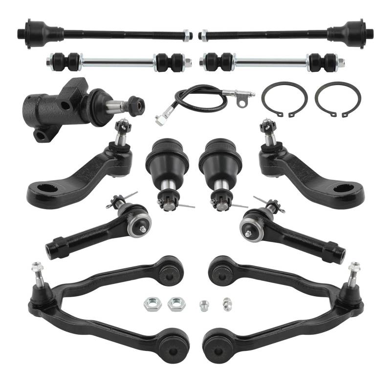 13x Lenkung & Aufhängung Vorne Querlenker Spurstangen Kompatibel Für GMC Yukon 2000-06 4x4 von CDQMTGCM