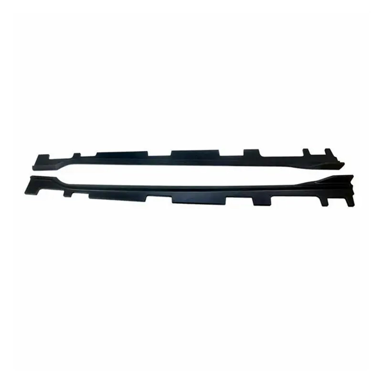 4 Stück Seitenschweller kompatibel für Honda Accord 10. 2018–2022, Auto-Unterseitenverlängerungslippensatz, Karosserie-Schwellerplatte, mattschwarz, Carbonfaser-Stil(Matte black) von CDQMTGCM