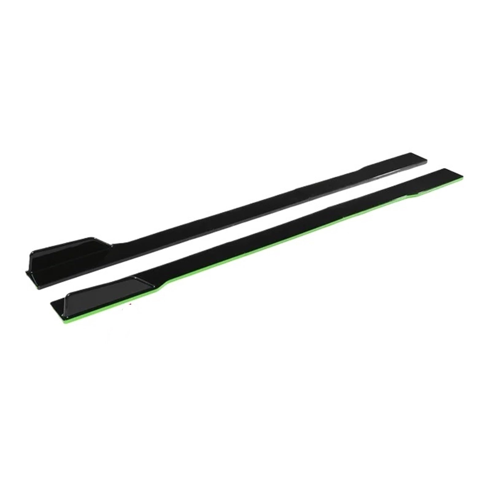 78,7 '' 2 m Auto-Seitenschweller-Erweiterungen Spoiler-Wipplippe Kompatibel für BMW F32 F33 F36 F30 F80 M3 F82 G30 G31 E39 E46 E90 E92 X5 X6 Body Kit(Black green) von CDQMTGCM