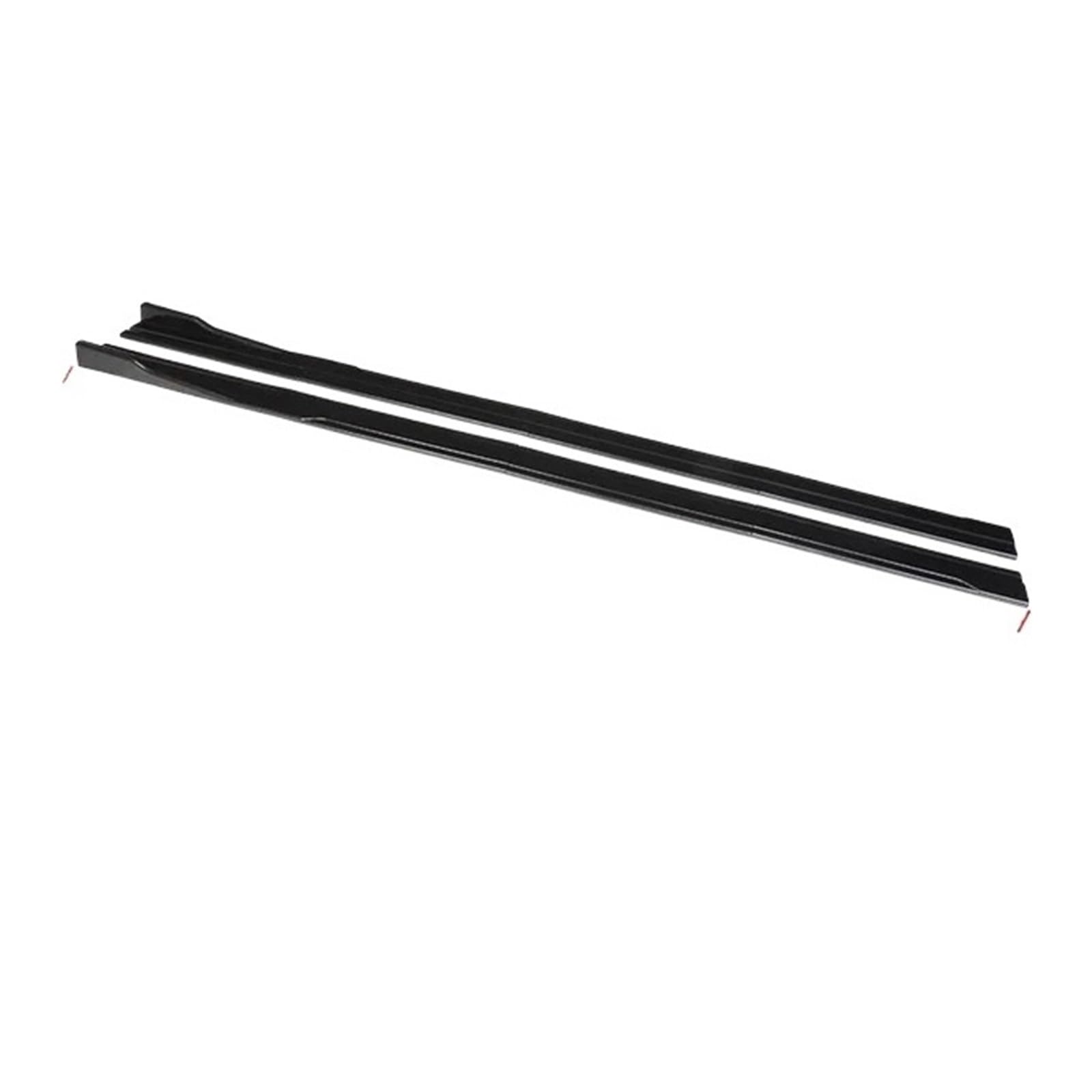 ABS 2,2 m Seitenschwellerverlängerung, Rocker-Splitter, Separator-Stoßstangen-Diffusorflügel, Kompatibel Für A6 C8 Standard 2020–2023(Carbon Fiber Look) von CDQMTGCM