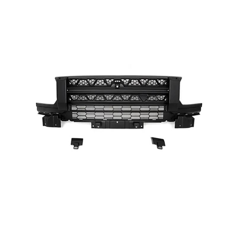 Auto-Frontstoßstangengrill, kompatibel mit JETOUR Traveller T2 2023 Modifikation, ABS-schwarzer Kühlergrill, Auto-Außenverkleidungsteile von CDQMTGCM