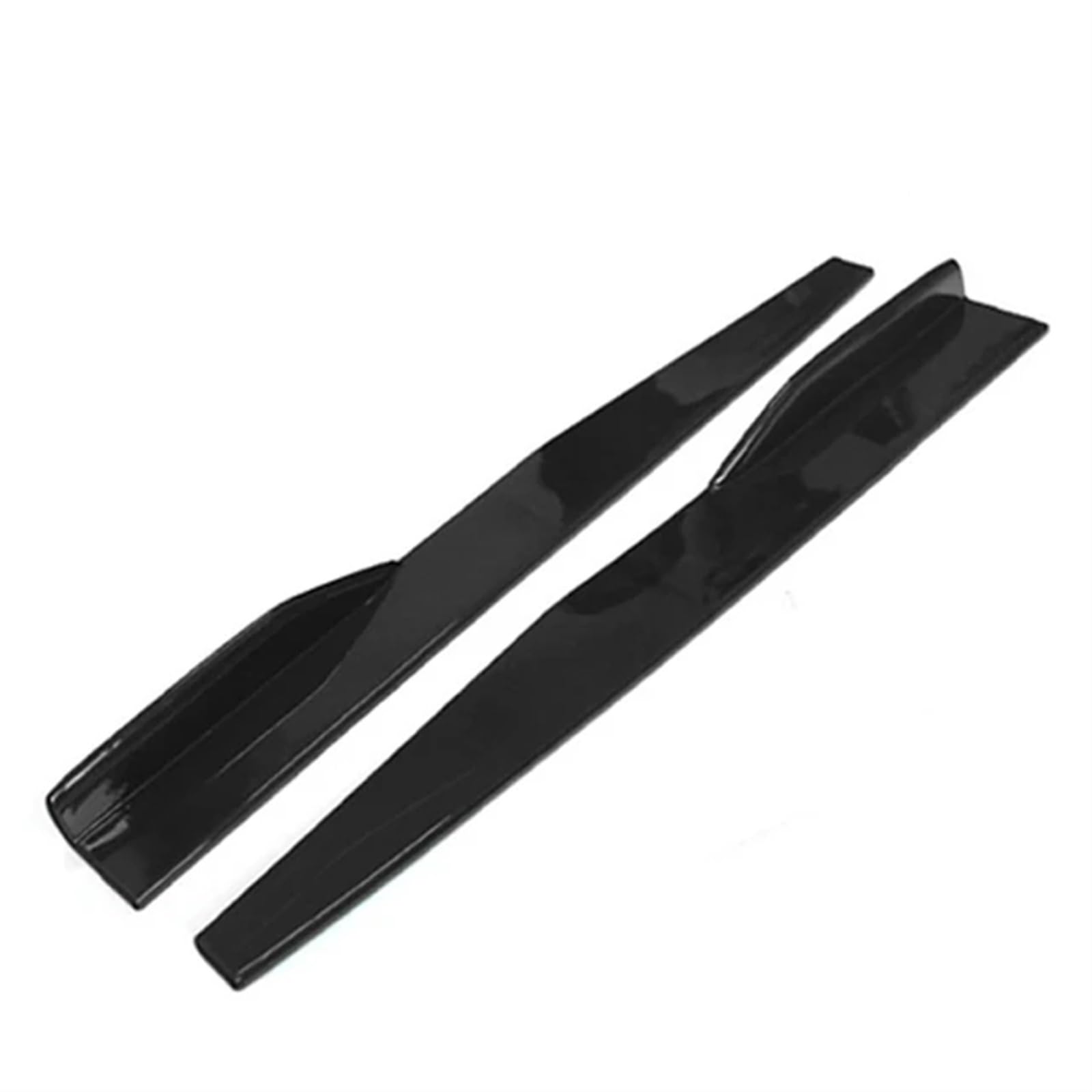 Auto-Seitenschweller-Verlängerung, Kipphebel-Lippensplitter, kompatibel für Lexus, Mercedes Benz W205, W203, W212, W124, W204 AMG, Volvo XC90, S60, V40, S80, XC60(74.5cm black) von CDQMTGCM