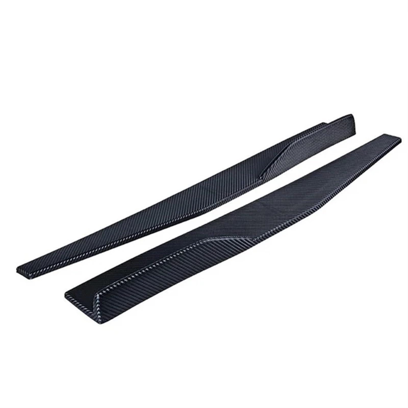 Auto-Seitenschweller-Verlängerung, Kipphebel-Lippensplitter, kompatibel für Lexus, Mercedes Benz W205, W203, W212, W124, W204 AMG, Volvo XC90, S60, V40, S80, XC60(74.5cm carbon) von CDQMTGCM