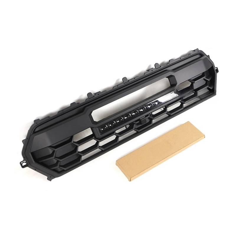 Autoteile Grill mit LED-Leuchten Frontstoßstangengrill Modifikation Zubehör Dekoration kompatibel for Tacoma 2024(Without LED light) von CDQMTGCM