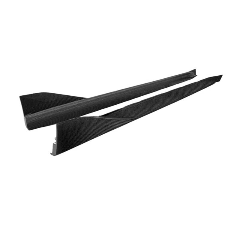 Body Kits Kompatibel Für BMW G80 G82 M3 M4 2021 2022 2023 Real Carbon Fiber Seitenschweller Schürzen Verlängerung Lip 2 teile/satz von CDQMTGCM