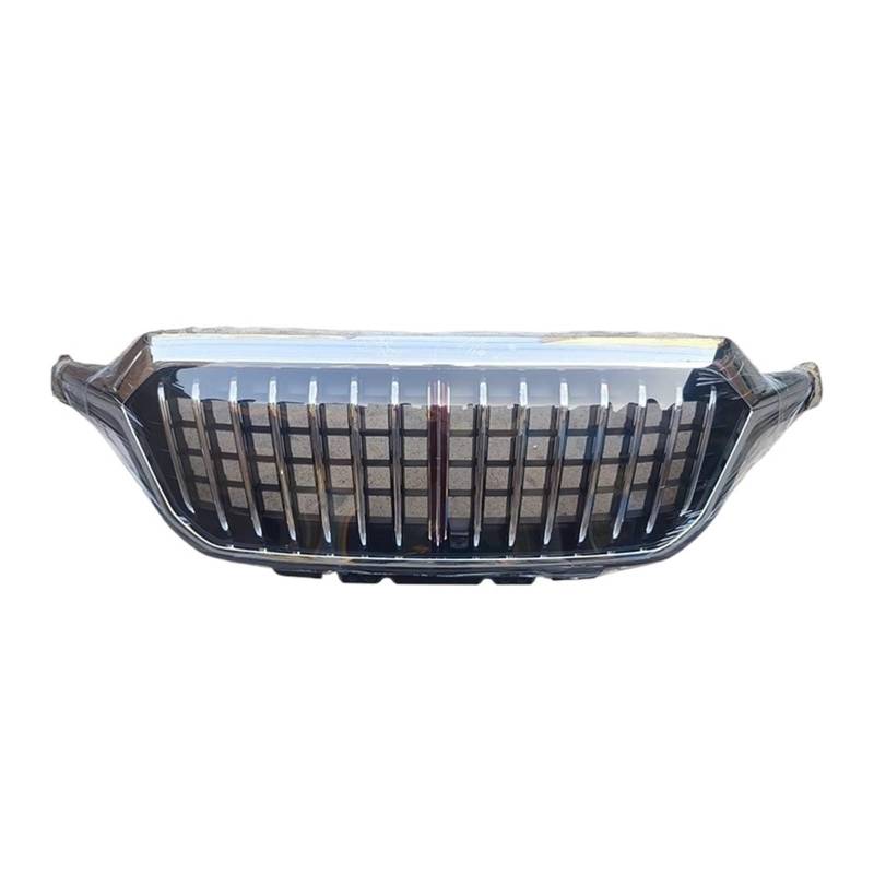 Chrom-Frontgrill, Kühlergrill-Baugruppe, kompatibel mit Red Flag HS5 19–22, modifiziertes verchromtes Maskenkörper-Set, Autozubehör(For 19-21) von CDQMTGCM