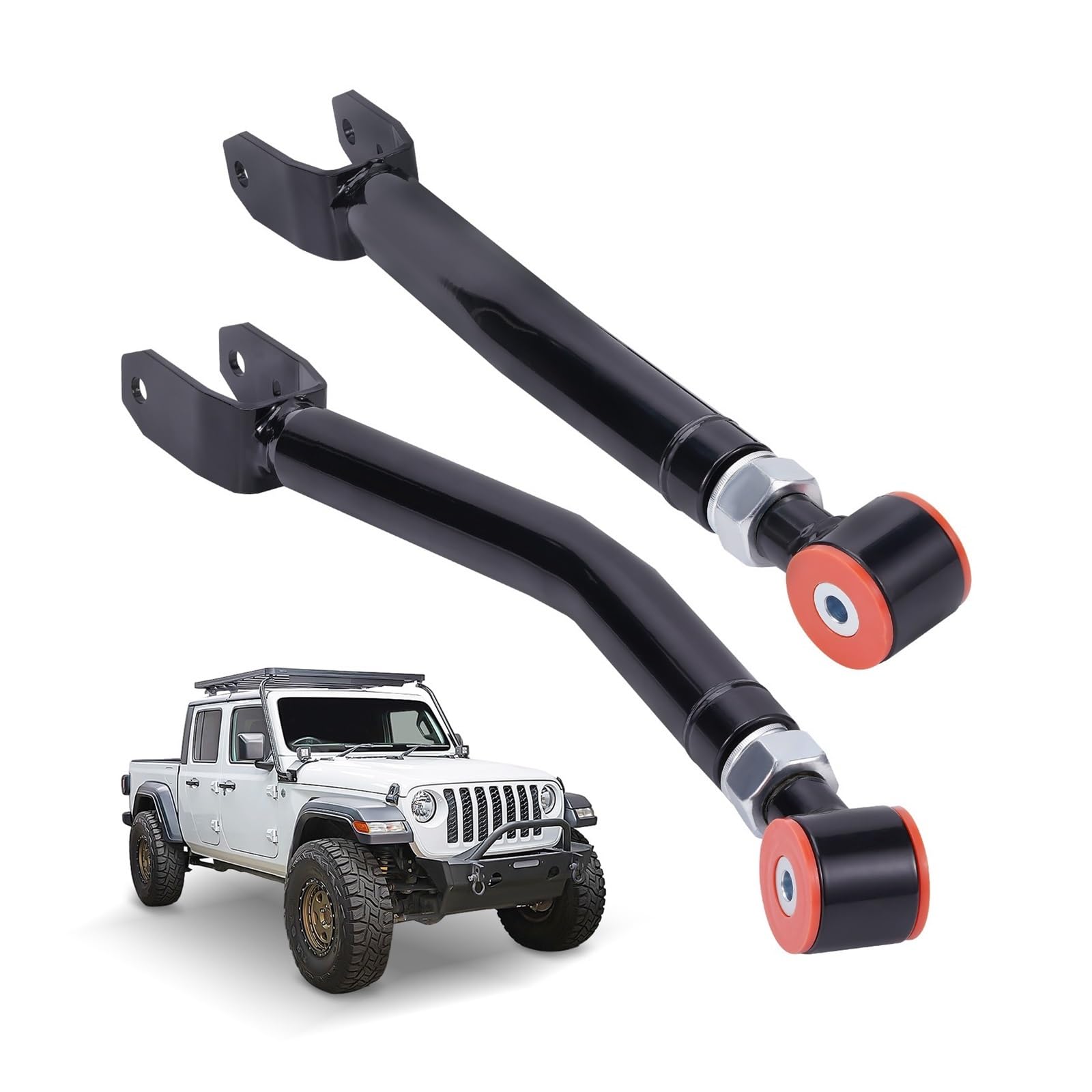 Einstellbare Front Upper Querlenker LH & RH Kompatibel Für Jeep Wrangler JL JLU 2018-2021 Einstellbare Front Upper Querlenker LH & RH Kompatibel Für Jeep Wrangler JL JLU 2018-2021 von CDQMTGCM