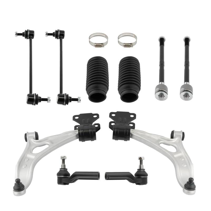 Einstellbare obere und untere vordere Querlenker, Kompatibel Für Ford Focus 2012–2018, ausgenommen 15-Zoll-Räder (381 mm). von CDQMTGCM