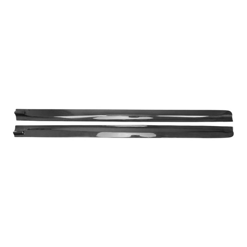 F85 Seitenschweller, Carbon-Seitenschweller aus schwarzem Carbon, Kompatibel Für BMW F85 X5M F86 X6M 2014–2018 von CDQMTGCM