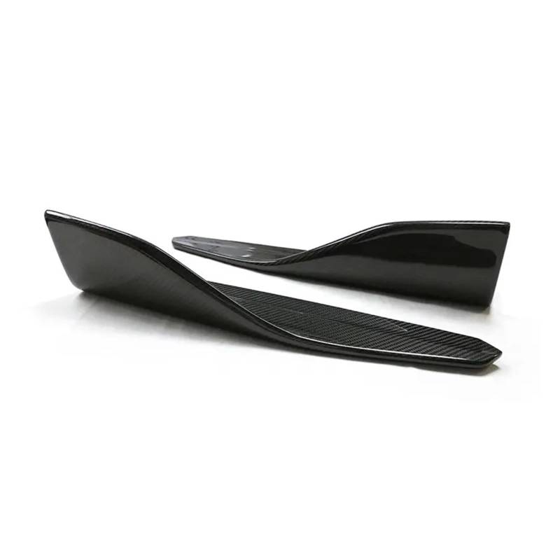F87 Seitenschweller Kompatibel für BMW F87 M2 Außen Dry Carbon Fiber Seitenstoßfängerklappen Body Kit Glänzend Schwarz von CDQMTGCM