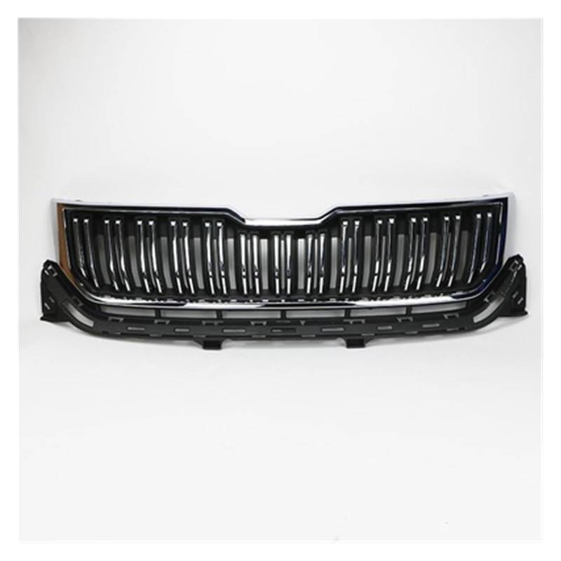 Frontstoßstangengrill, kompatibel mit KODIAQ Kühlergrill, Auto-Styling-Zubehör(Chrome) von CDQMTGCM