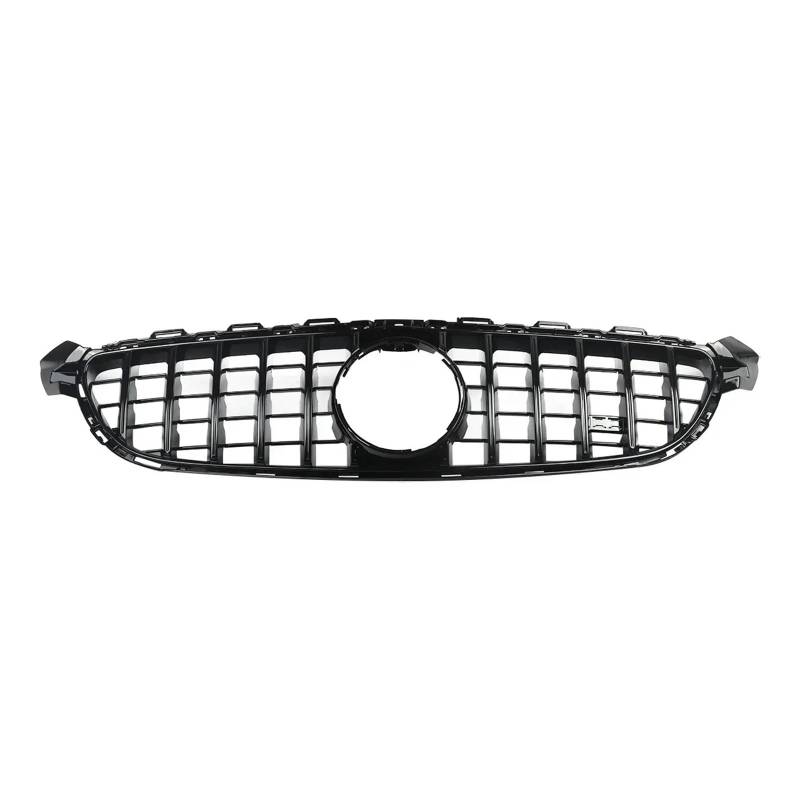Frontstoßstangengrill kompatibel for Benz C-Klasse W205 C63 Sport Racing Grill mit Kamera kompatibel for AMG 2014 2015 2016 2017 2018 von CDQMTGCM