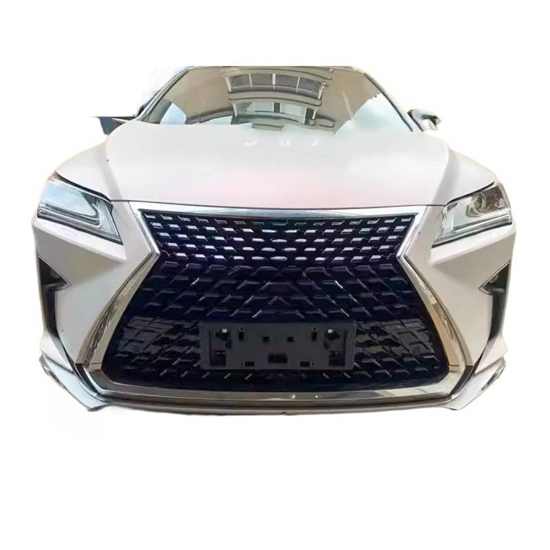 Glänzend Schwarz 20 Stile Kühlergrills Frontstoßstangen 2016–2019 Kompatibel for Lexus RX300/200T/450H Body Kit Guard Autozubehör Upgrade(Black) von CDQMTGCM