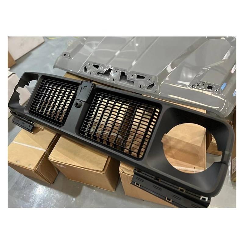 Kühlergrill kompatibel for Tank 300 Great Wall GWM 4X4 Off-Road Schwarz Kühlergrill Modificado Knight Bug Proof Außenzubehör modifiziert von CDQMTGCM